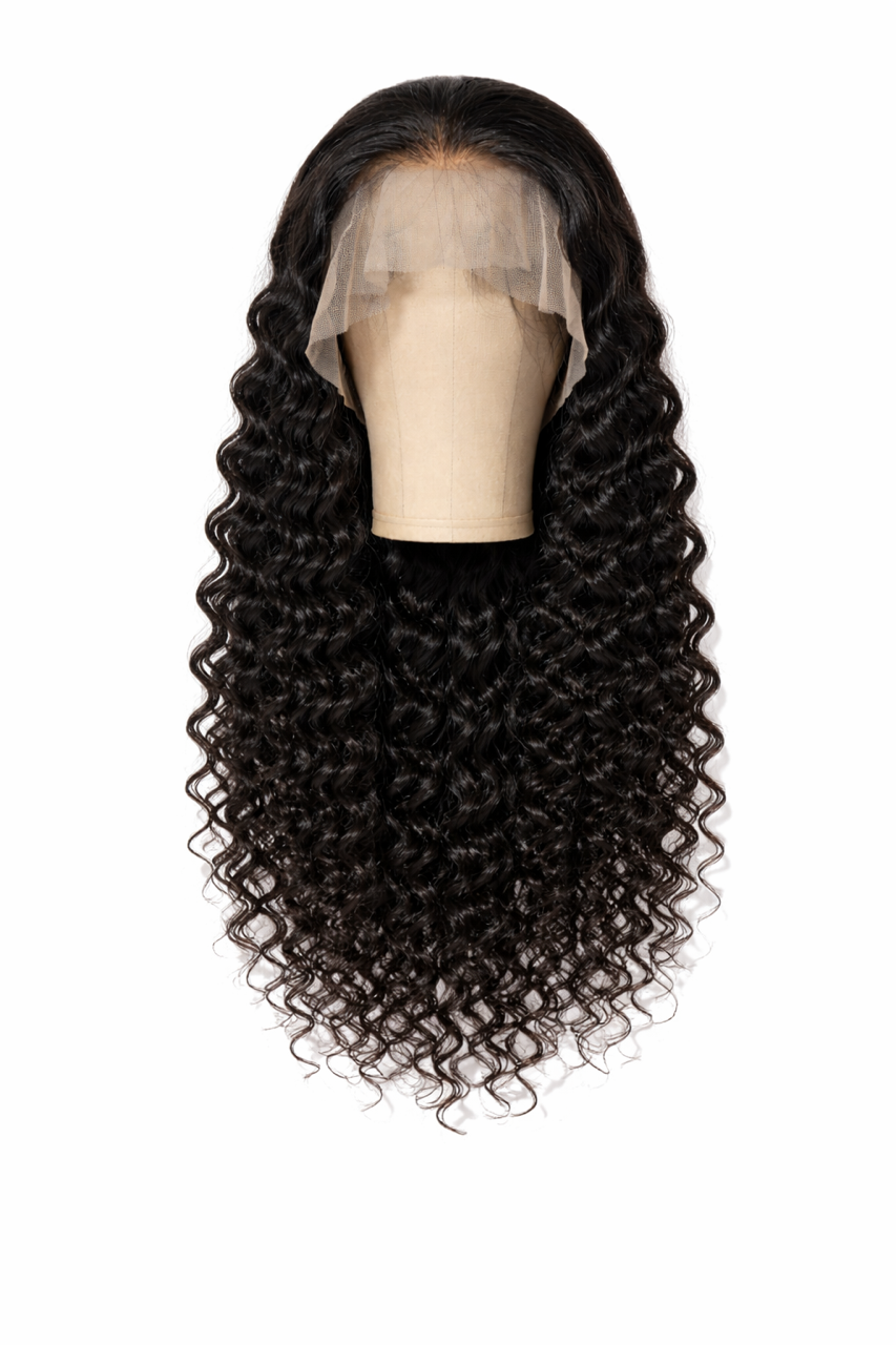 Deep Wave Frontal Wig